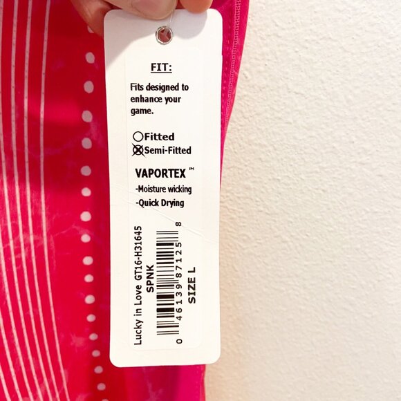 Lucky In Love Vaportex Sleeveless V-Neck Size Large NEW! - Picture 5 of 8